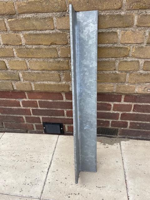 Gegalvaniseerde stalen hoekprofiel - Latei, Doe-het-zelf en Verbouw, Ophalen of Verzenden, Gebruikt