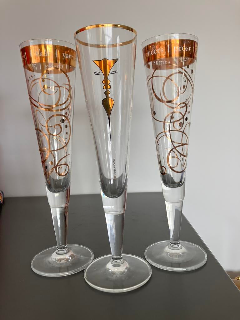 RITZENHOFF CHAMPUS glazen 2 + 1, Ophalen of Verzenden, Zo goed als nieuw, Overige typen