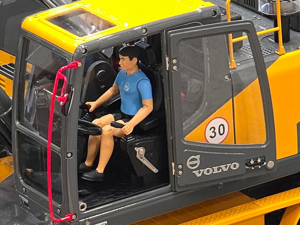 Volvo graafmachine lesu mobilbagger , inruil mogelijk, Ophalen, Groter dan 1:32, Overige merken