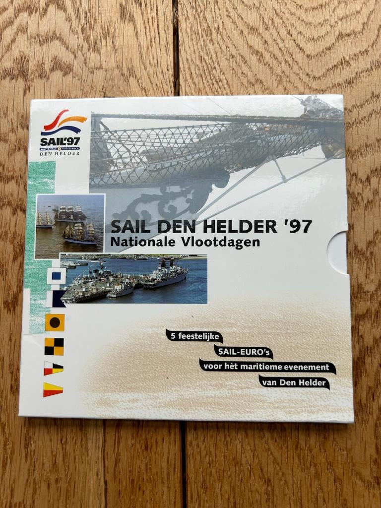 Sail 97 munten set, Ophalen of Verzenden, Koningin Beatrix