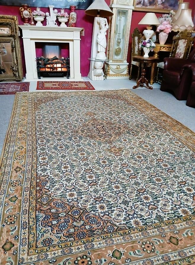 Perzisch tapijt handgeknoopt Oosters vloerkleed 315x203 cm