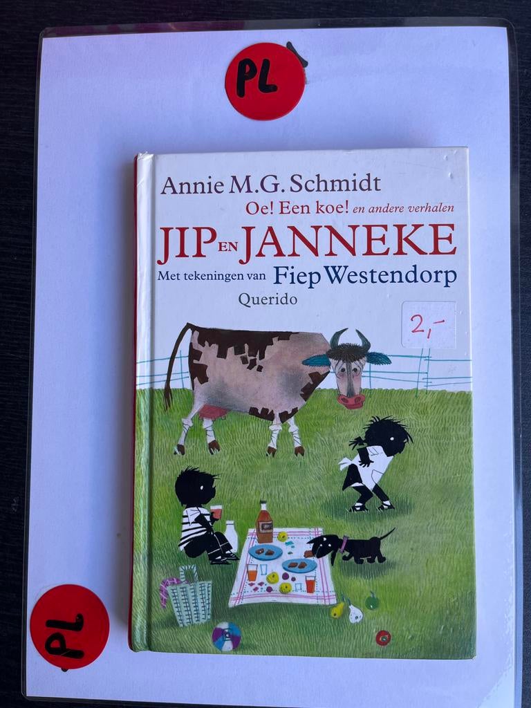 Jip en Janneke: Oe! Een koe! en andere verhalen, Boeken, Kinderboeken | Jeugd | onder 10 jaar, Ophalen of Verzenden, Zo goed als nieuw