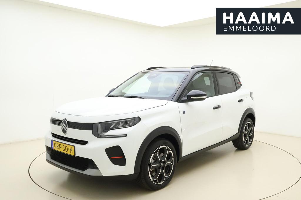 Citroen Ë-C3 Max 113pk 44 kWh | Apple Carplay/Android Auto, Stof, Gebruikt, 320 km, Grijs