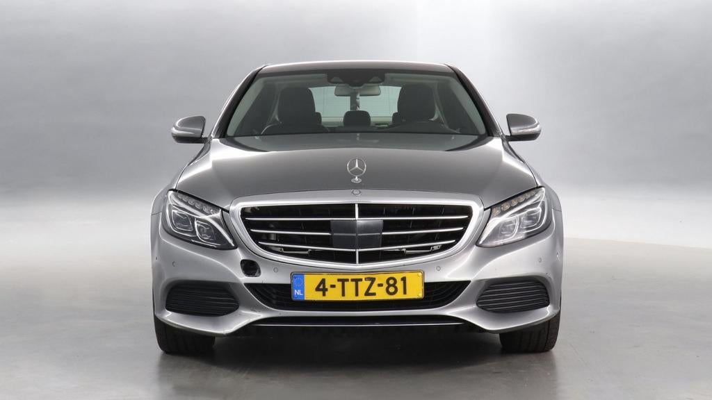 Mercedes-Benz C-Klasse C220 CDI 2.1 125KW Aut7 2014 Grijs, Automaat, Achterwielaandrijving, 1800 kg, Zwart