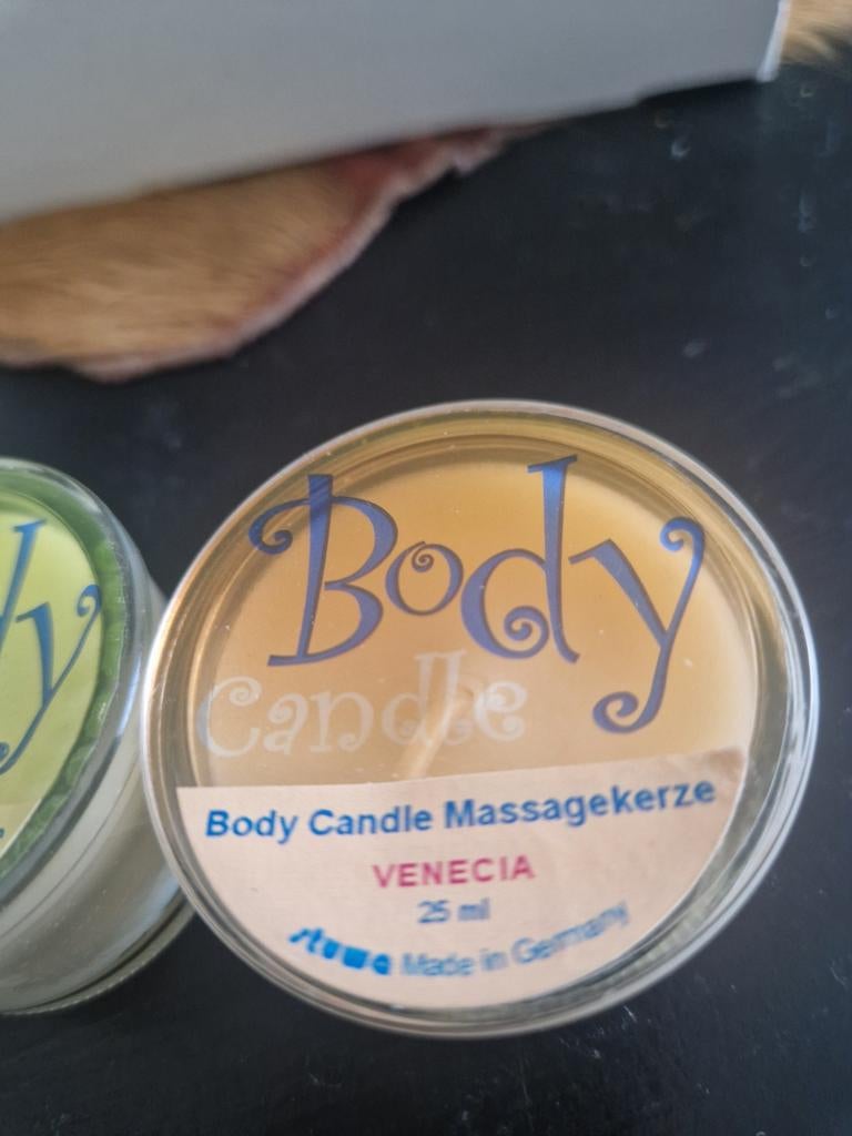 Body Candle Massagekerze Venecia 25ml, Ophalen of Verzenden
