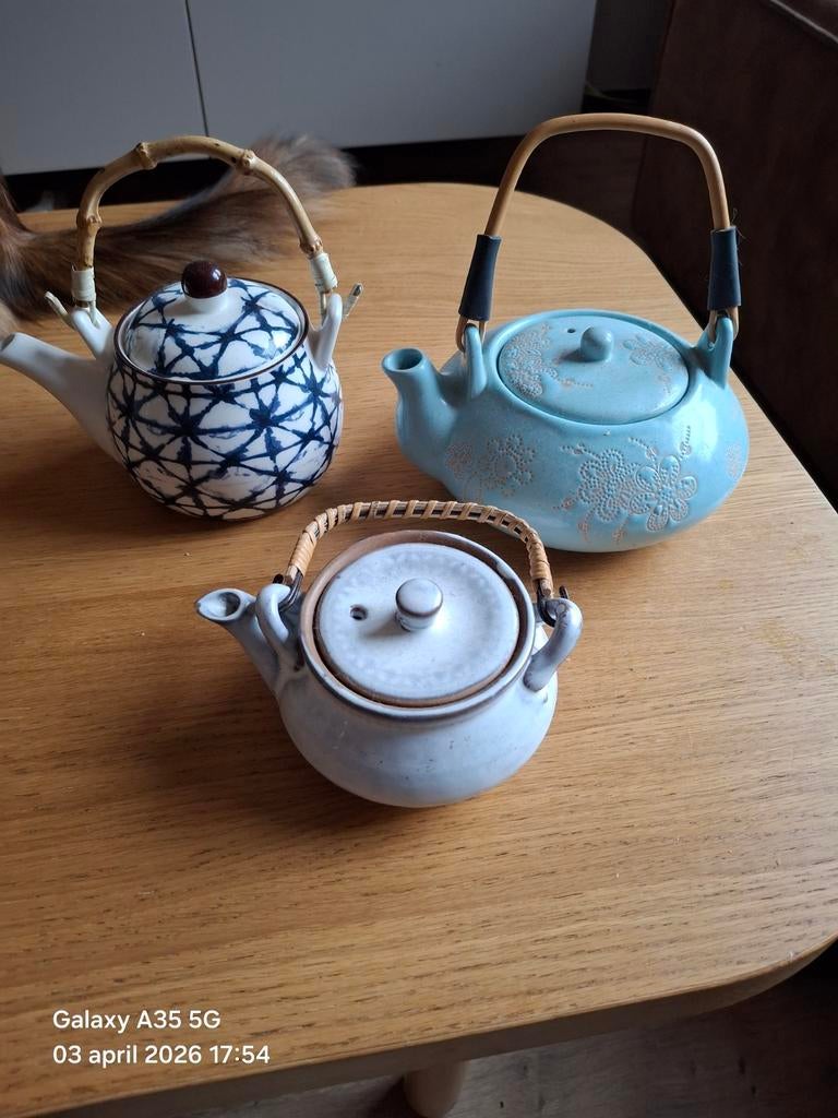 Drie theepotjes, Ophalen of Verzenden