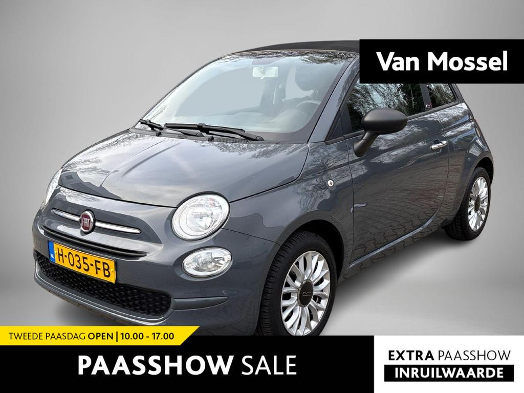 Fiat 500 C 1.2 Young | UNIEK LAGE ORIGINELE KILOMETERSTAND!, Voorwielaandrijving, 12 maanden, Stof, 4 cilinders