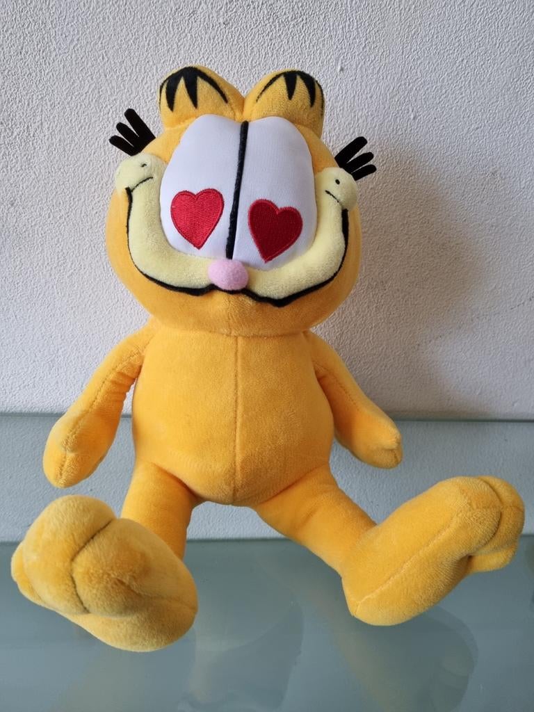 Orig,Nickelodeon,GARFIELD"HARTJESOGEN",37cm,Label2024,Nieuw!, Verzamelen, Stripfiguren, Ophalen of Verzenden, Garfield, Nieuw
