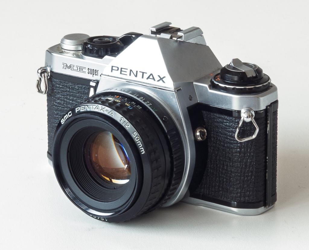 PENTAX ME Super, Ophalen of Verzenden, Niet werkend, Spiegelreflex, Pentax