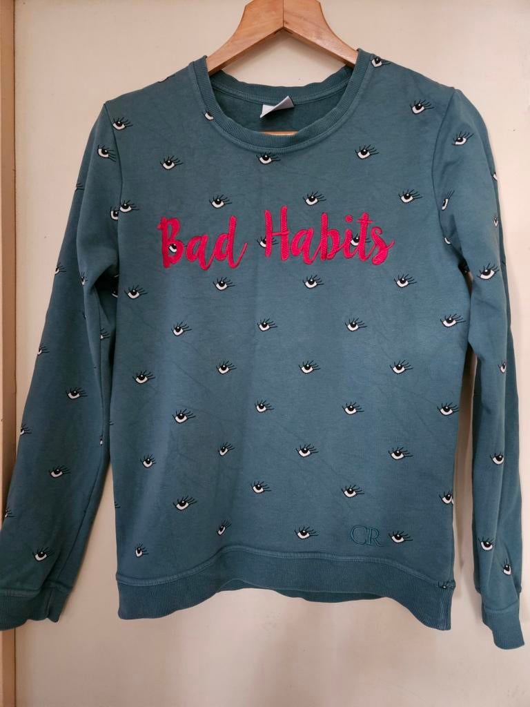 Groene sweater van Colourful Rebel, Colourful Rebel, Ophalen of Verzenden, Maat 36 (S), Gedragen