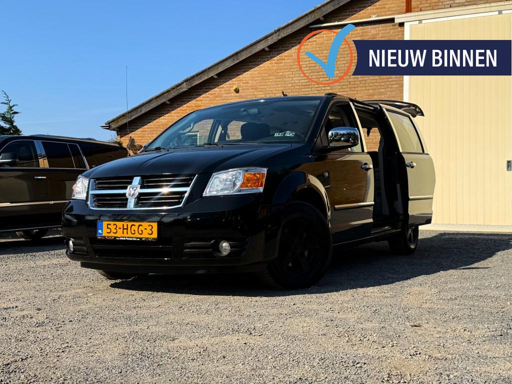Chrysler Grand Voyager 3.8 V6 LIMITED RT SWIVEL&GO+TAFEL J.D, Auto's, Stof, Gebruikt, Grand Voyager, Zwart