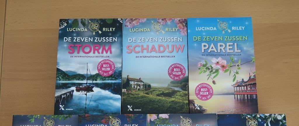 Deel 2-3-4 van de serie De Zeven Zussen van Lucinda Riley, Ophalen of Verzenden, Nieuw, Lucinda Riley