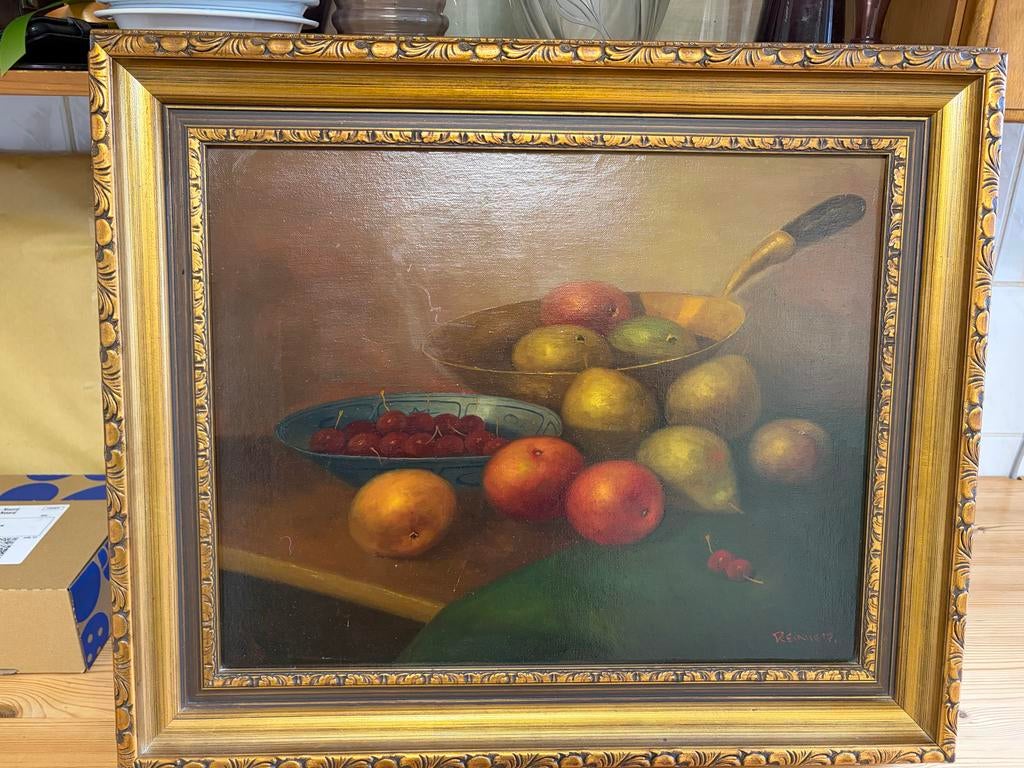 Olieverf Schilderij Stilleven van Roel Wildeboer, Antiek en Kunst, Ophalen of Verzenden