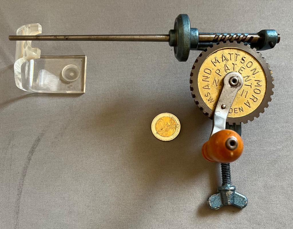 Antieke Spoelopwinder / Spoelenwinder, Mattson Mora, Zweden, Antiek en Kunst, Ophalen of Verzenden