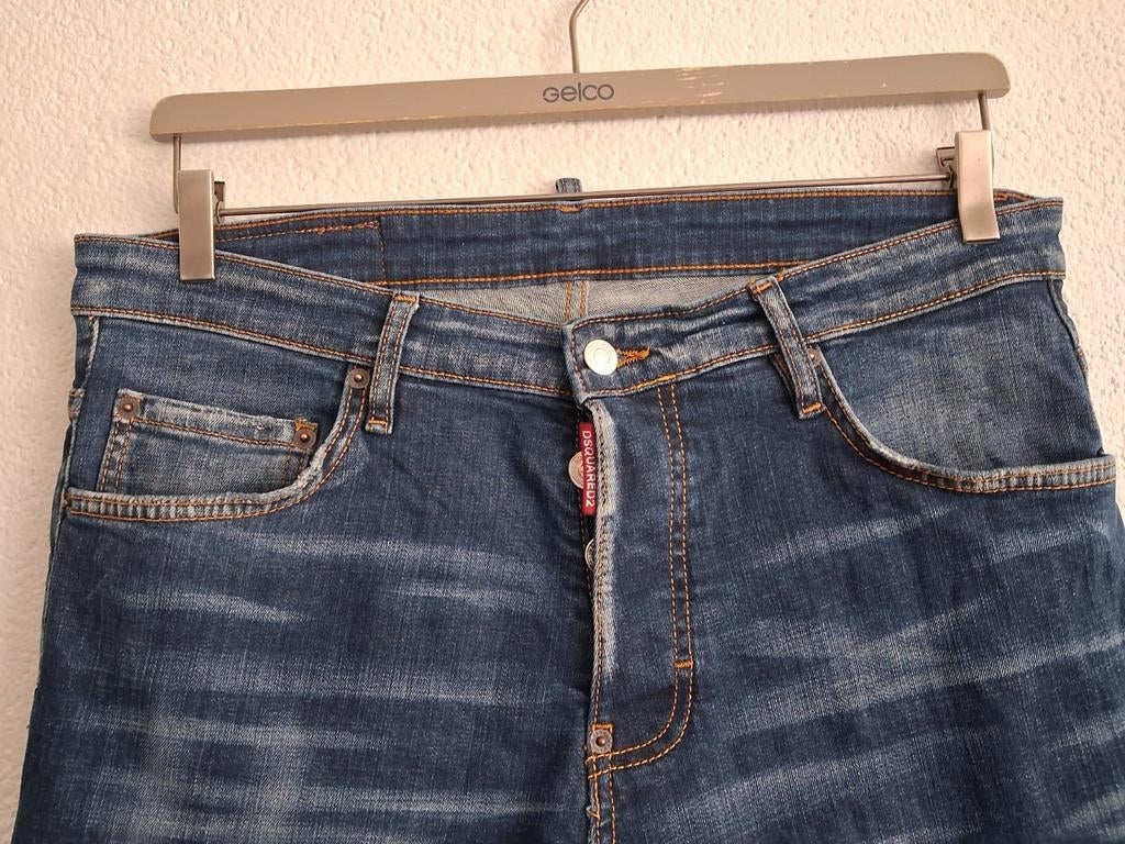 Dsquared2 spijkerbroek Maat  W34  L32, Ophalen of Verzenden