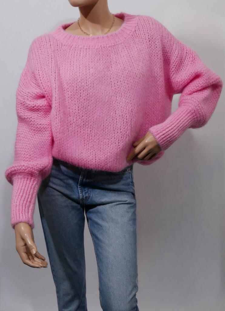 LOLLYS LAUNDRY Isolde jumper maat XL ZGAN, Ophalen of Verzenden, Zo goed als nieuw, Maat 46/48 (XL) of groter, Roze