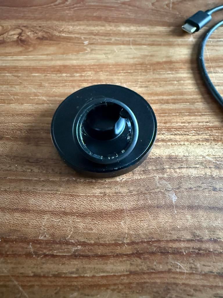 Oura Ring Gen3 + Oplader - Maat 09, Ophalen of Verzenden, Zo goed als nieuw, Zwart, IOS