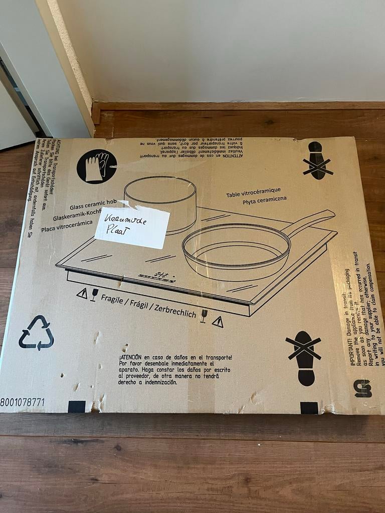 Siemens Keramische Kookplaat - Nieuw in Doos, Witgoed en Apparatuur, Kookplaten, Keramisch, Nieuw, Inbouw, 4 kookzones