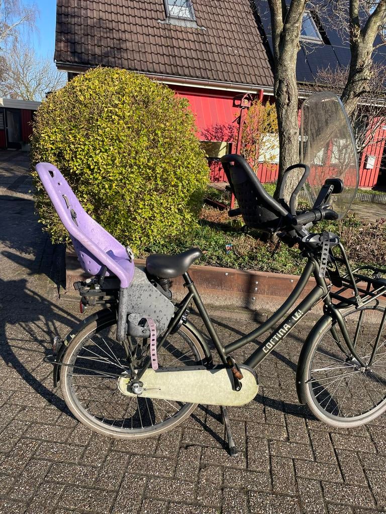 Yepp achterzitje paars, Ophalen, Gebruikt, Achterzitje