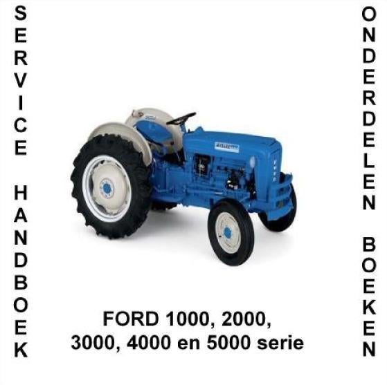 Boeken Ford 1000 2000 3000 4000 5000 7000 8000 9000 op CD!, Ophalen of Verzenden, Nieuw, Tractor en Landbouw