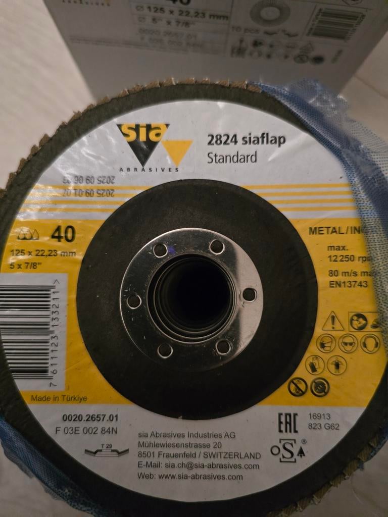 AFHALEN Lamellenschijven/slijpschijven 115mm en 125mm, Ophalen, Nieuw
