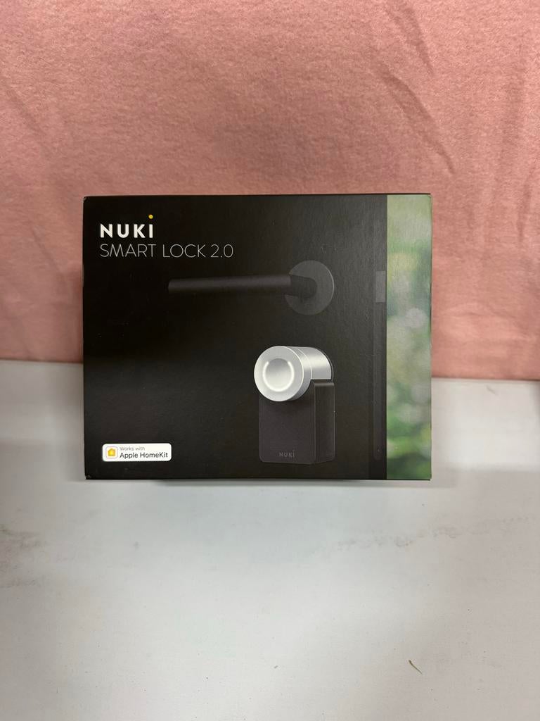 Nuki Smart Lock 2.0 met Keypad, Doe-het-zelf en Verbouw, Hang- en Sluitwerk, Ophalen of Verzenden, Nieuw, Overige materialen, Slot