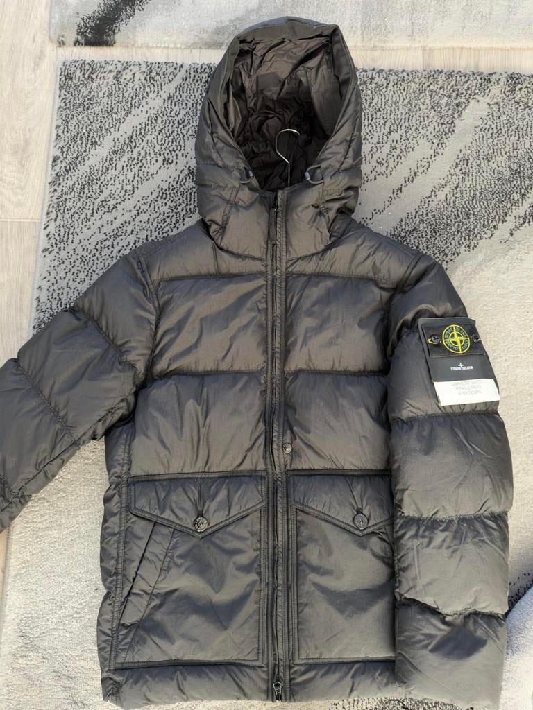 Stone Island Jas Zwart Maat S, Kleding | Heren, Jassen | Winter, Ophalen of Verzenden, Nieuw, Overige maten, Zwart