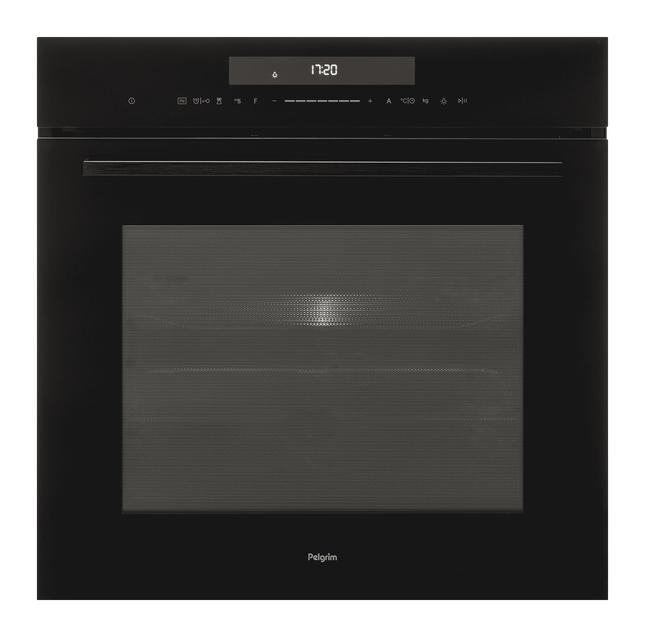 Oven met magnetronfunctie, nis 60 cm, Ophalen, Minder dan 45 cm, Pelgrim, Magnetronfunctie