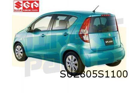 Suzuki Splash achterklep (zonder power doorlock) (te spuiten, -, Nieuw, Ophalen of Verzenden, Achter