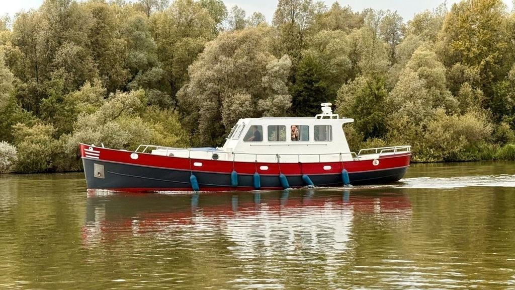 Te koop loods kotter, Watersport en Boten, Gebruikt, Staal, 50 pk of meer, Diesel