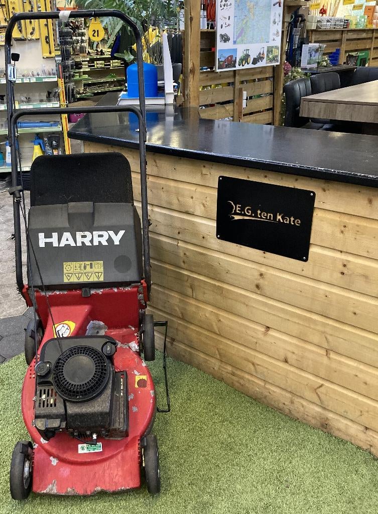 Aangeboden loopmaaiers diverse merken, Ophalen, Cirkelmaaier, Gebruikt, Benzine-grasmaaier