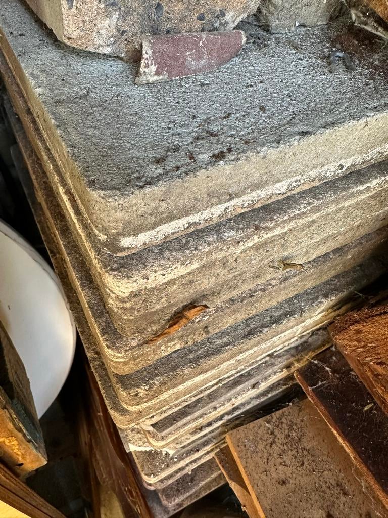 Gebruikte terrastegels - Ideaal voor straatwerk, Tuin en Terras, Tegels en Klinkers, Gebruikt, Terrastegels, Beton, 10 m² of meer