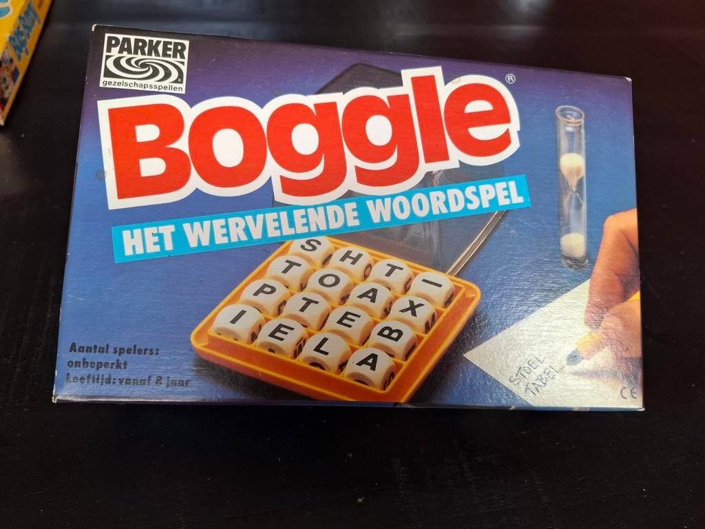 Boggle, Vijf spelers of meer, Ophalen of Verzenden, Zo goed als nieuw, Parker