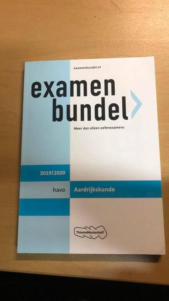 Examenbundel havo Aardrijkskunde 2019/2020, Ophalen of Verzenden, HAVO, ThiemeMeulenhoff, Aardrijkskunde