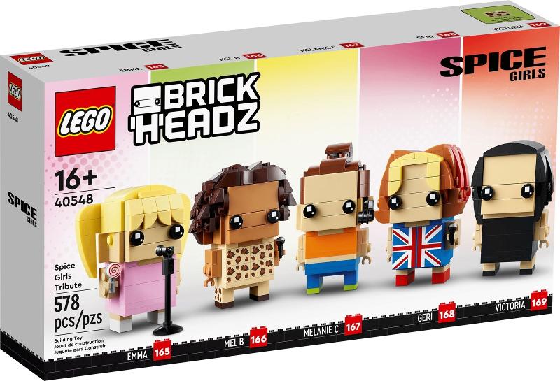 Lego BrickHeadz 40548 Spice Girls Tribute (NIEUW), BrickHeadz, Lego, Ophalen of Verzenden, Complete set