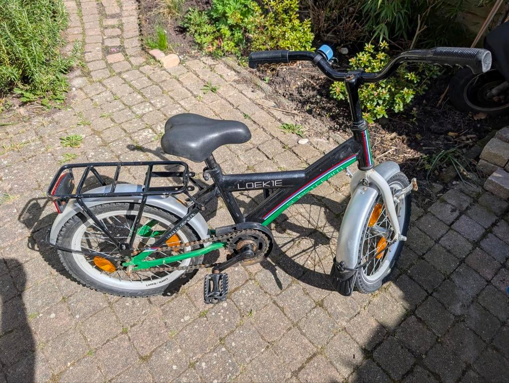 Kinderfiets Loekie, Fietsen en Brommers, Ophalen, Gebruikt, Minder dan 16 inch, Loekie
