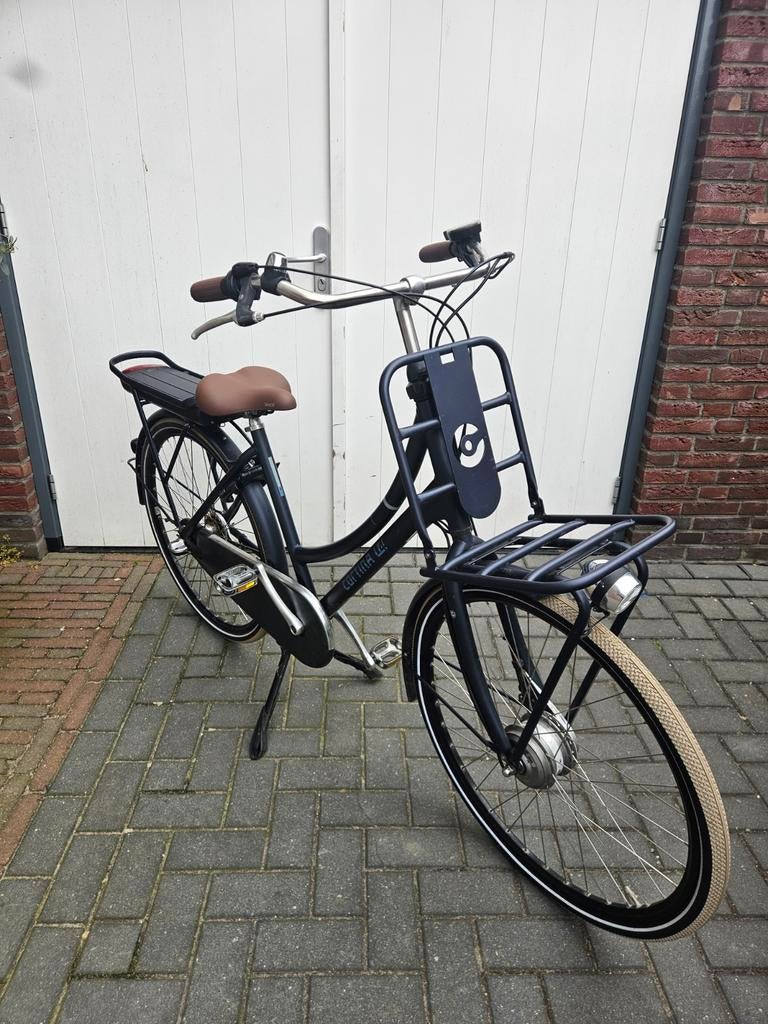 Cortina E-U4 elektrische transportfiets 28 inch framemaat 50, 47 tot 51 cm, Ophalen, Gebruikt, Cortina