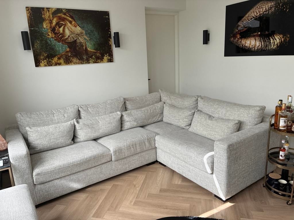 Pracht bankstel  van Zitmax veel voordeel Z. G. A. N., 250 tot 300 cm, Gebruikt, 100 tot 125 cm, Hoekbank