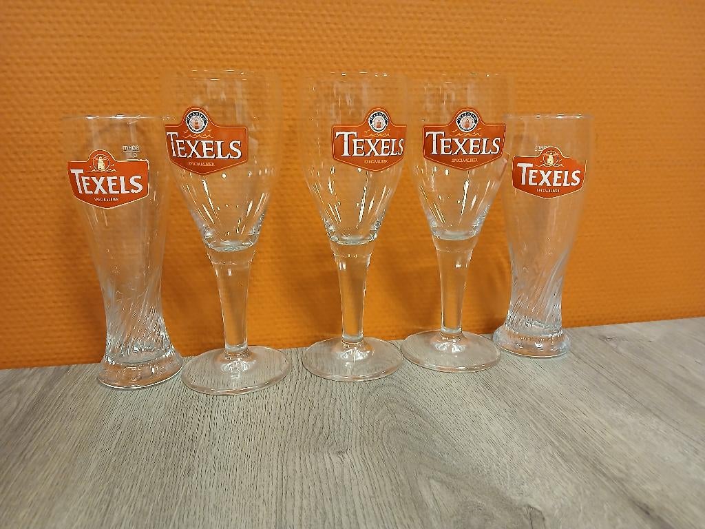 texels, Verzamelen, Biermerken, Ophalen of Verzenden, Gebruikt, Glas of Glazen, Overige merken