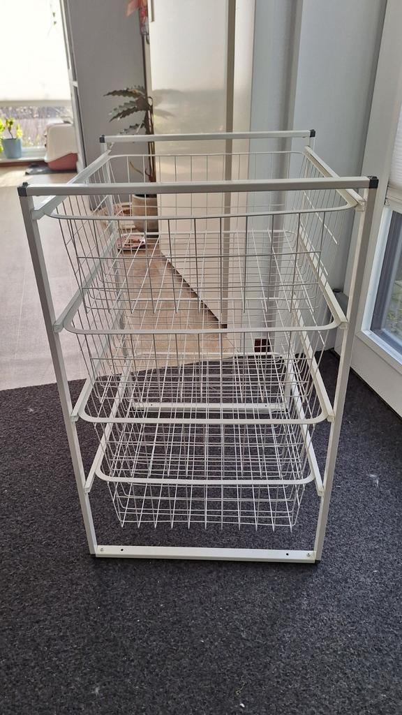 Metalen ladekast Pedro met 3 lades - 68x43x49 cm, Ophalen