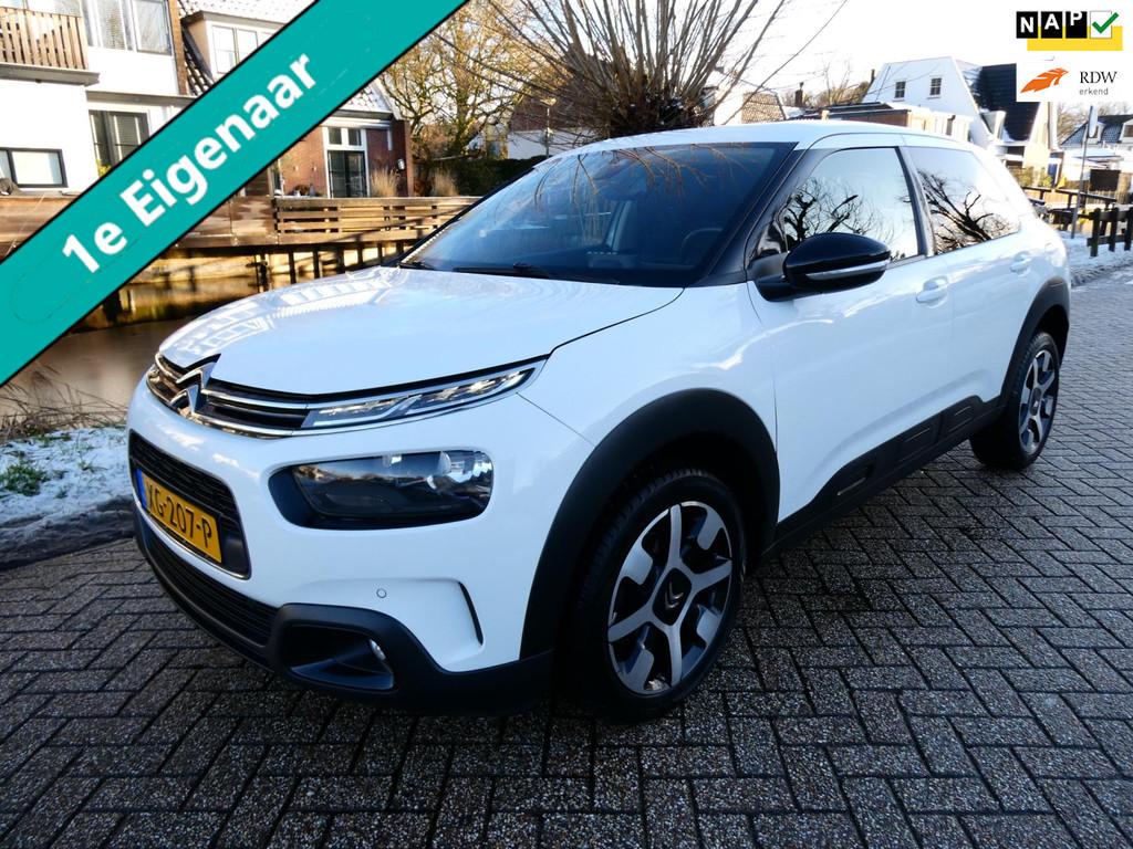 Citroen C4 Cactus 1.2i Shine 110pk 1e eig. Clima Navi Carpla, Voorwielaandrijving, Stof, Gebruikt, Euro 6