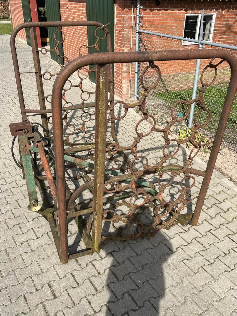 Jako weidesleep hydraulisch opklabaar, Ophalen, Veehouderij, Weidebouw