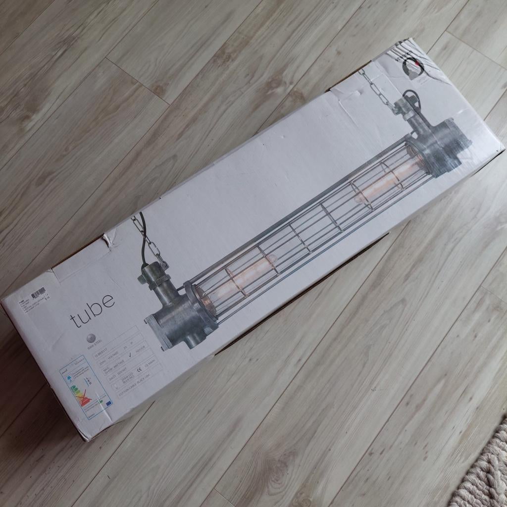 VT WONEN TUBE LAMP - industriële look, Ophalen, Nieuw, Industrieel, 75 cm of meer