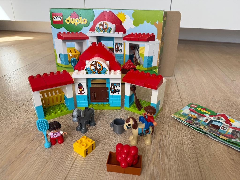 Duplo Ponystal 10868, Kinderen en Baby's, Speelgoed | Duplo en Lego, Inclusief doos, Ophalen of Verzenden, Zo goed als nieuw, Duplo