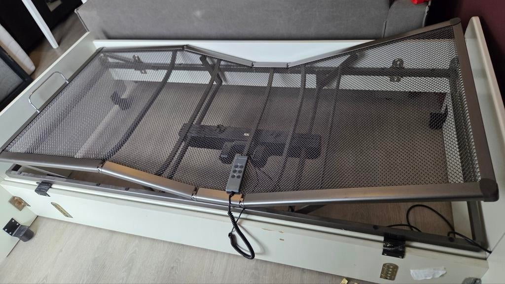 Elektrische spiraalbodem, verstelbaar, Ophalen, 90 cm, Eenpersoons, 200 cm