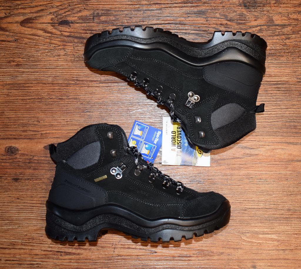 GRISPORT - Bergen Mid wandelschoenen black - maat 44, Zwart, Nieuw, Ophalen of Verzenden, Wandelschoenen of Bergschoenen