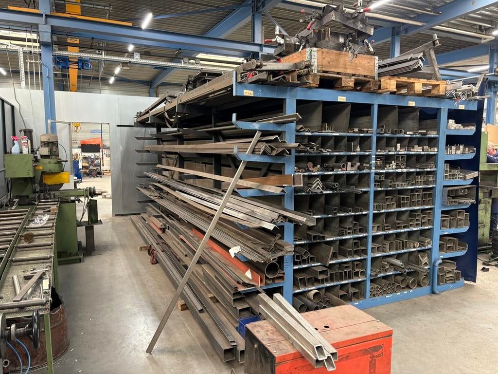 Profiel stelling metaal, Ophalen