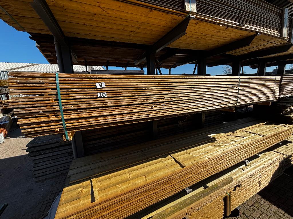 Tuinplanken, geimpregneerd grenen, € 2,50 p/m, Ophalen, Nieuw, 250 cm of meer, Planken