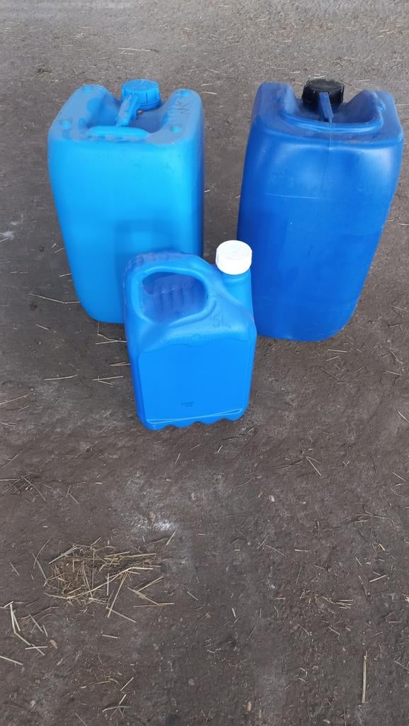 Jerrycan 4 stuks, Minder dan 75 liter, Ophalen of Verzenden
