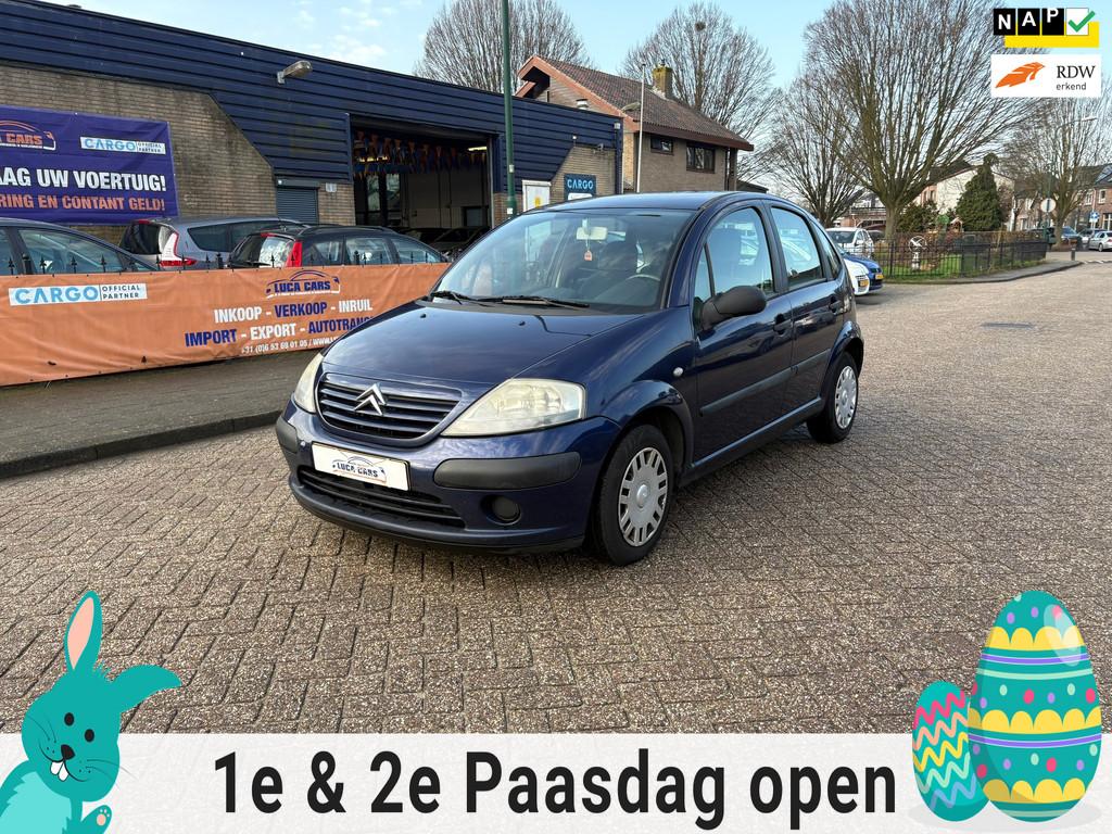 Citroen C3 1.4i Différence AIRCO + TREKHAAK!, Voorwielaandrijving, Blauw, Bedrijf, Handgeschakeld